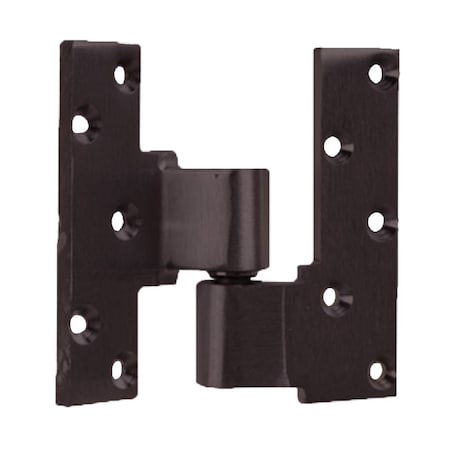 Dorma 3/4 Offset Hung Full Mortise Intermediate Pivot, 613 Oxidized Satin Oil Rubbed, Left Hand 75220-613-LH